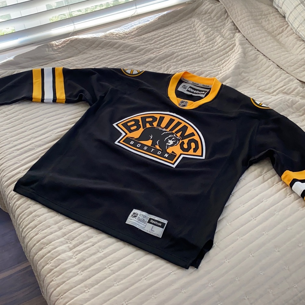 Boston Bruins Matt Fraser Reebok Alternate Jersey
